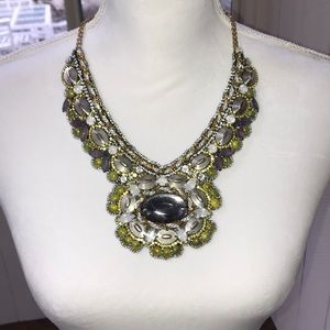 Bold statement necklace